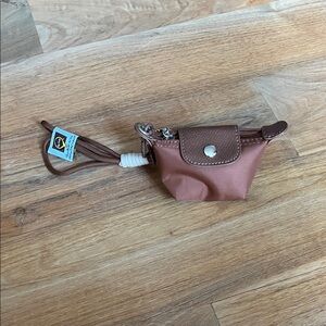 Brown Wristlet Pouch